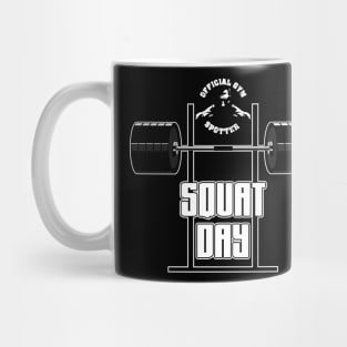 Gym Spotter Squat Mug